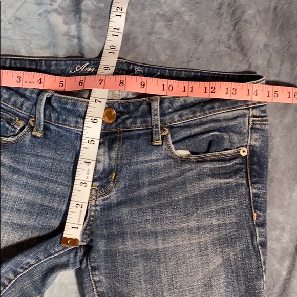 American Eagle Distressed Stretch Skinny Jeans - Picture 5 of 16